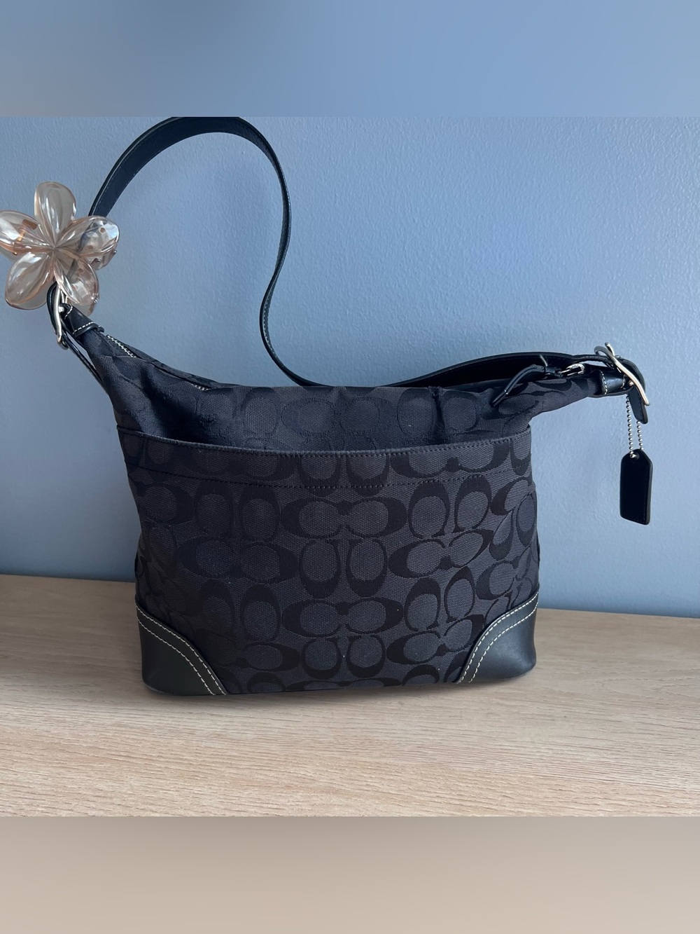 Coach Black Soho Hobo Shoulder Bag